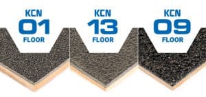 Muster-Platten Antirutschboden KCN 01, KCN 13 und KCN 09
